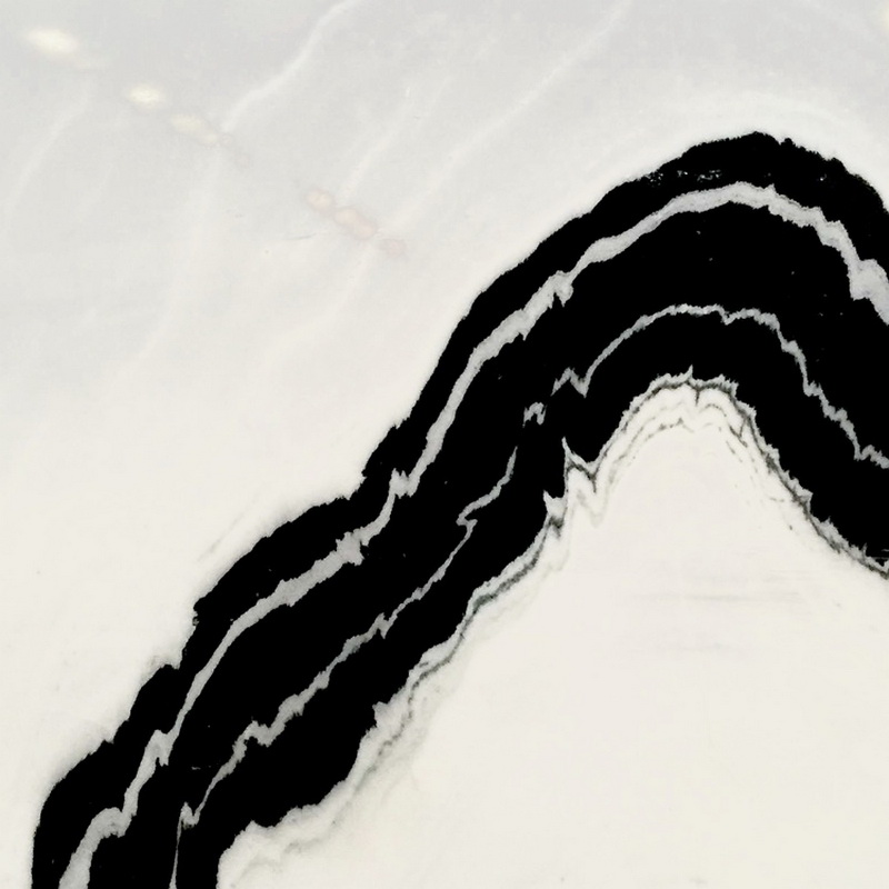 China panda white marble