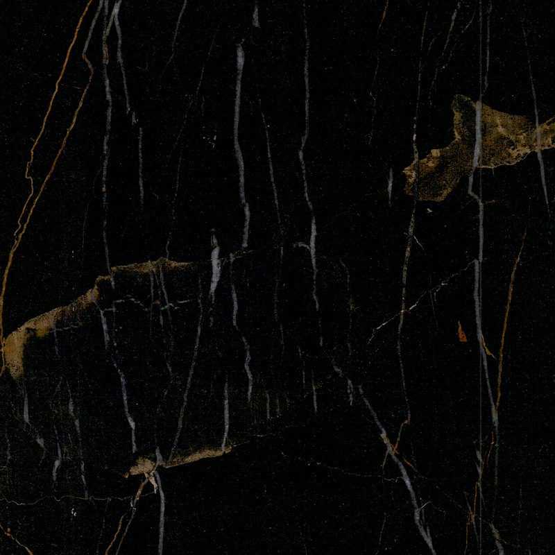 Black and gold marble