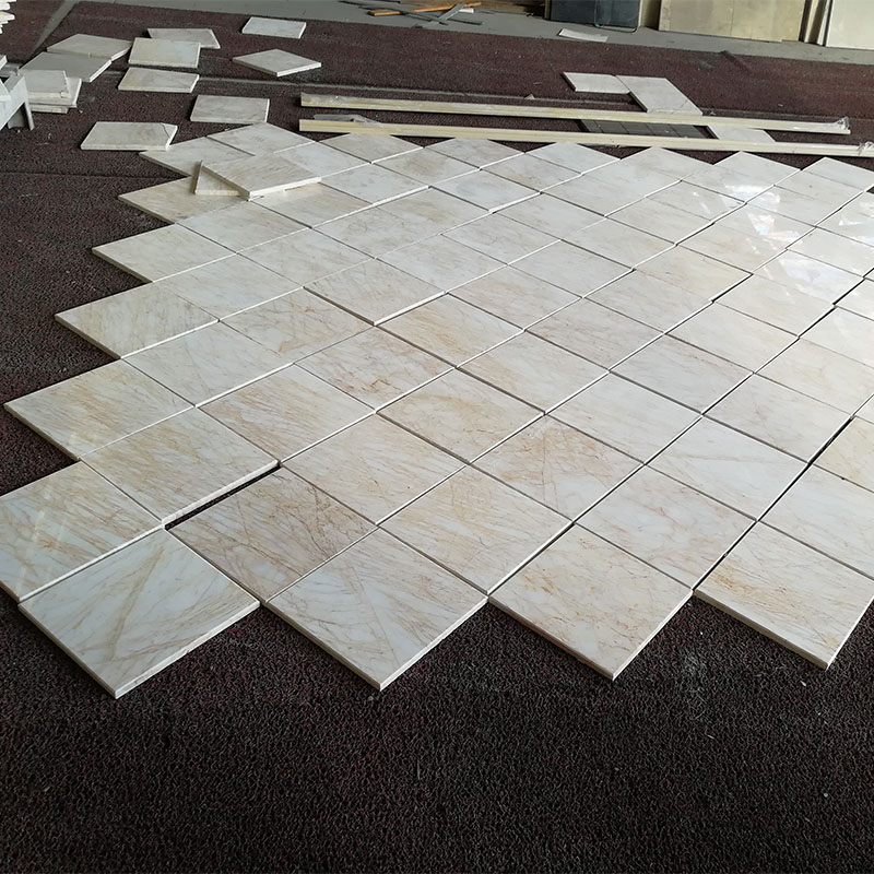 Gold spider marble tile