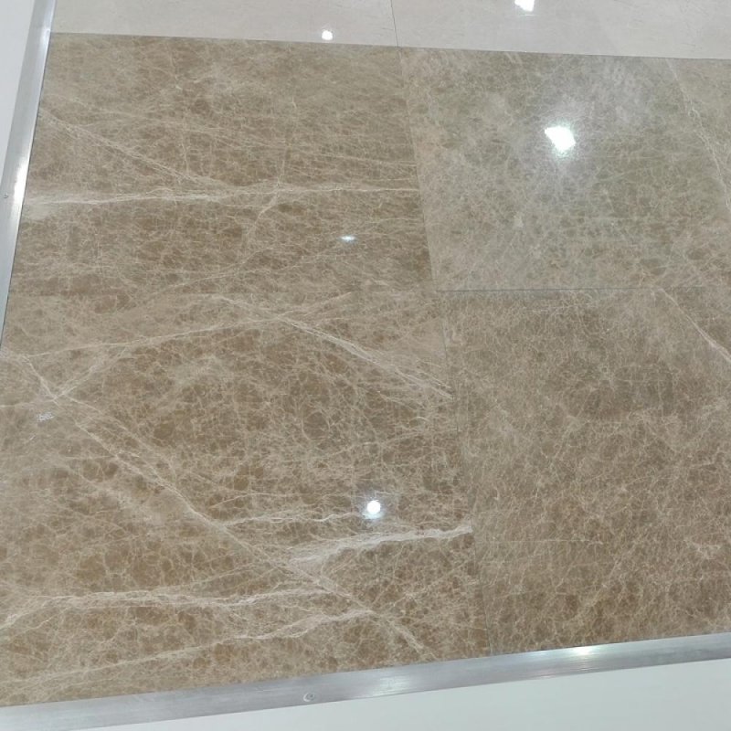 Light emperador marble tile