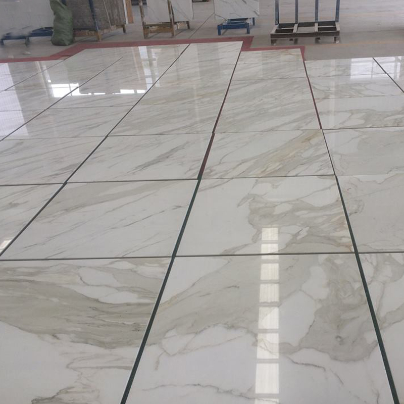 Calacatta gold marble tile