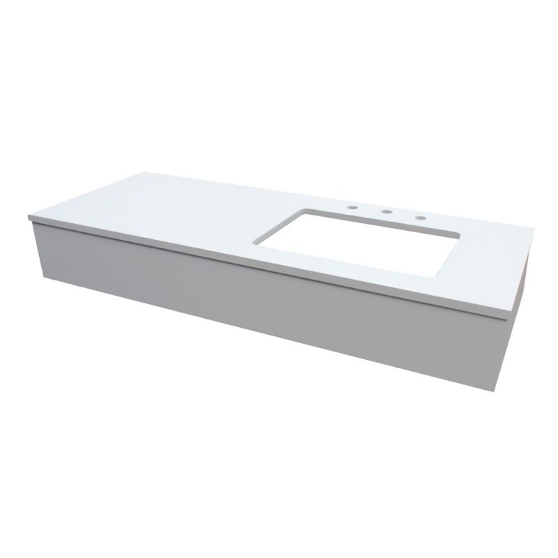 Pure white quartz