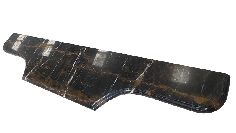 Black And Gold Marble Bathroom Countertop