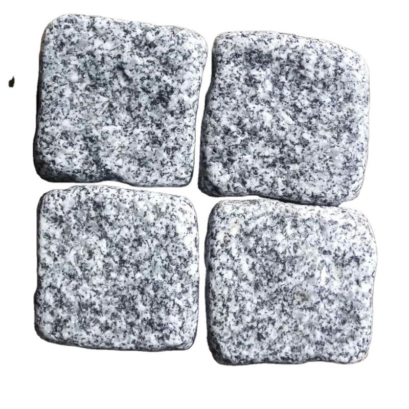 G603 natural split granite cobblestone