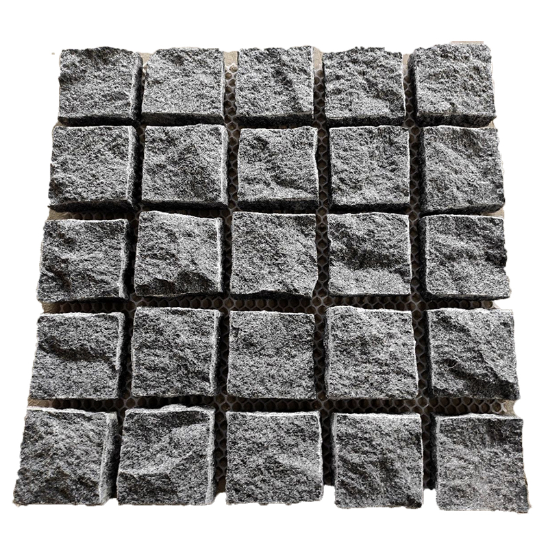 G603 grey square shape cobblestone sheet