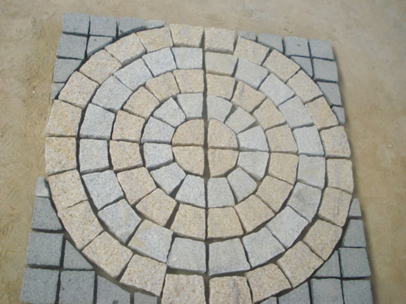 AL01 granite cobblestone sheet