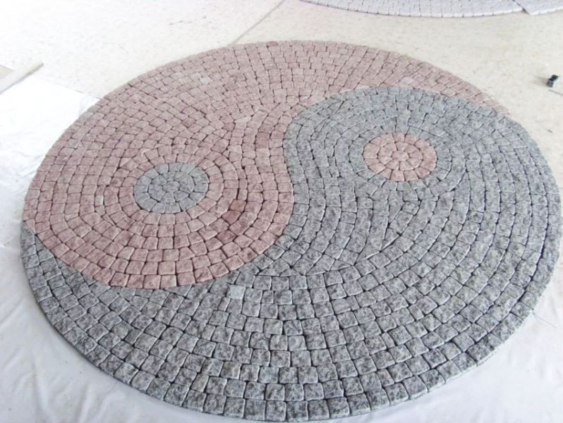 AL16 granite cobblestone sheet
