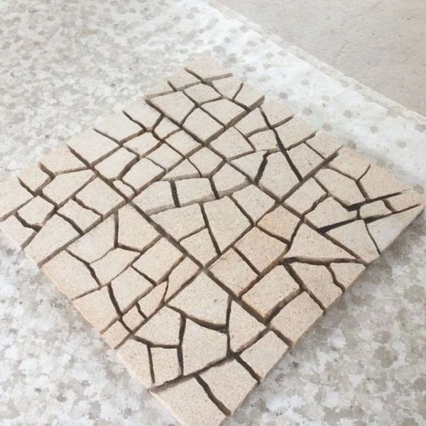 AL17 granite cobblestone sheet