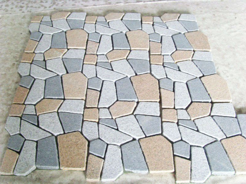 AL18 granite cobblestone sheet