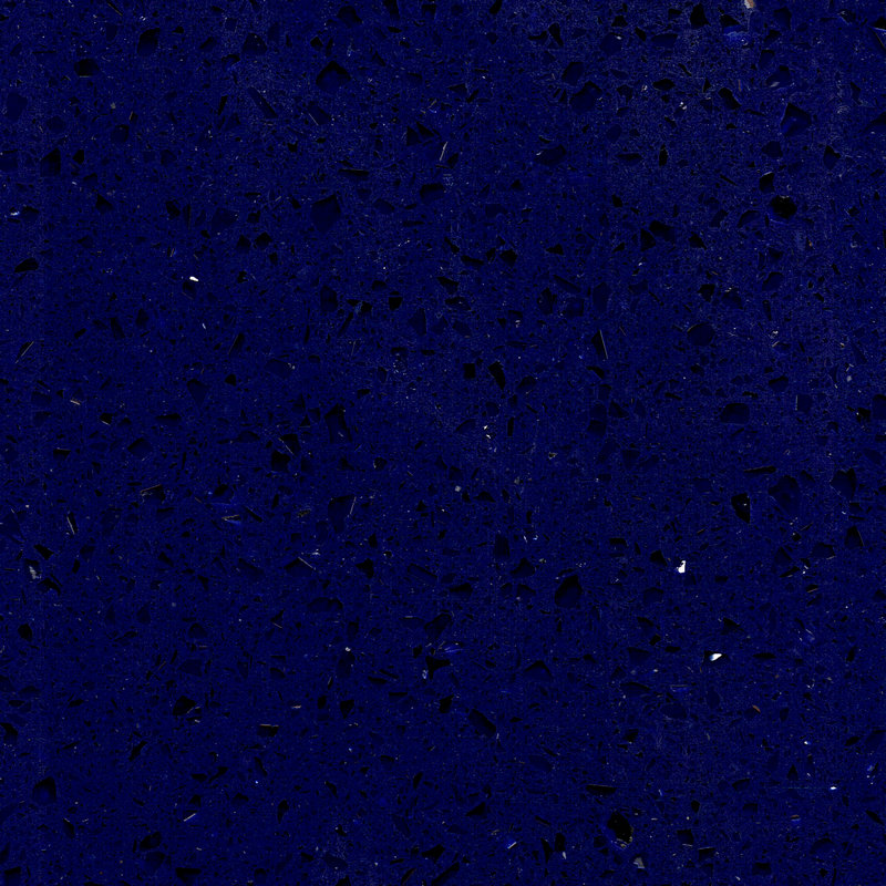 Blue crystal quartz with mirror