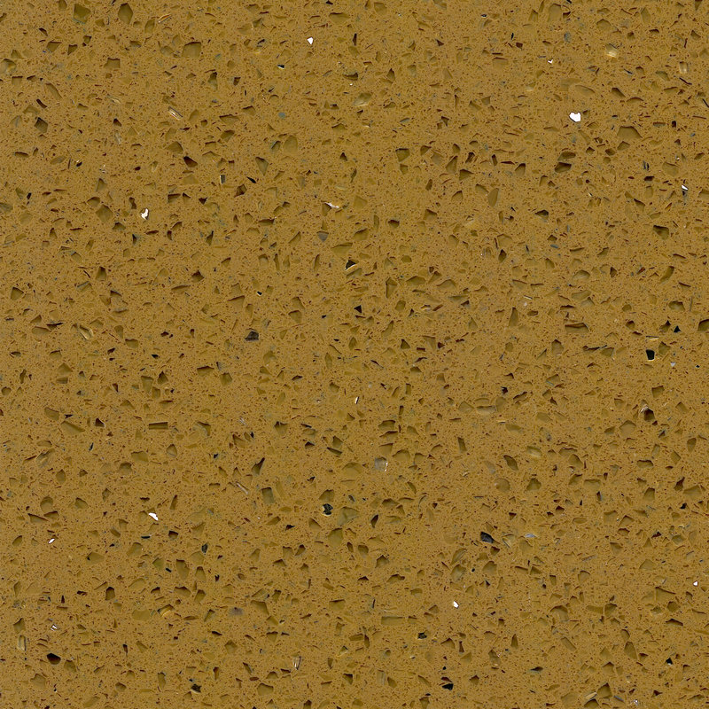 Dark yellow crystal quartz