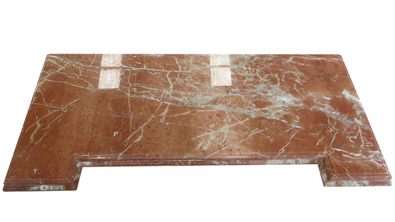 Hotel design Rojo Alicante Marble countertop for bathroom