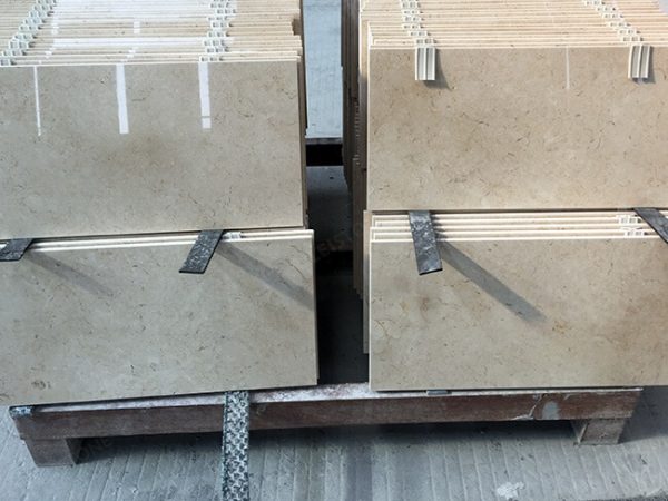 Waterproof egypt cream marble tiles